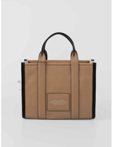 Bolso tote de cuero Marc Jacobs color camel para mujer con correa ajustable y cremallera superior - MARFRANC