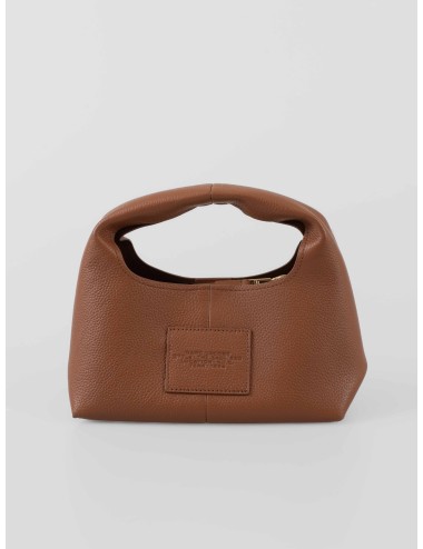 Bolso mujer Marc Jacobs The Sack Bag cuero color Argan Oil con cierre magnético y asa superior - MARFRANC