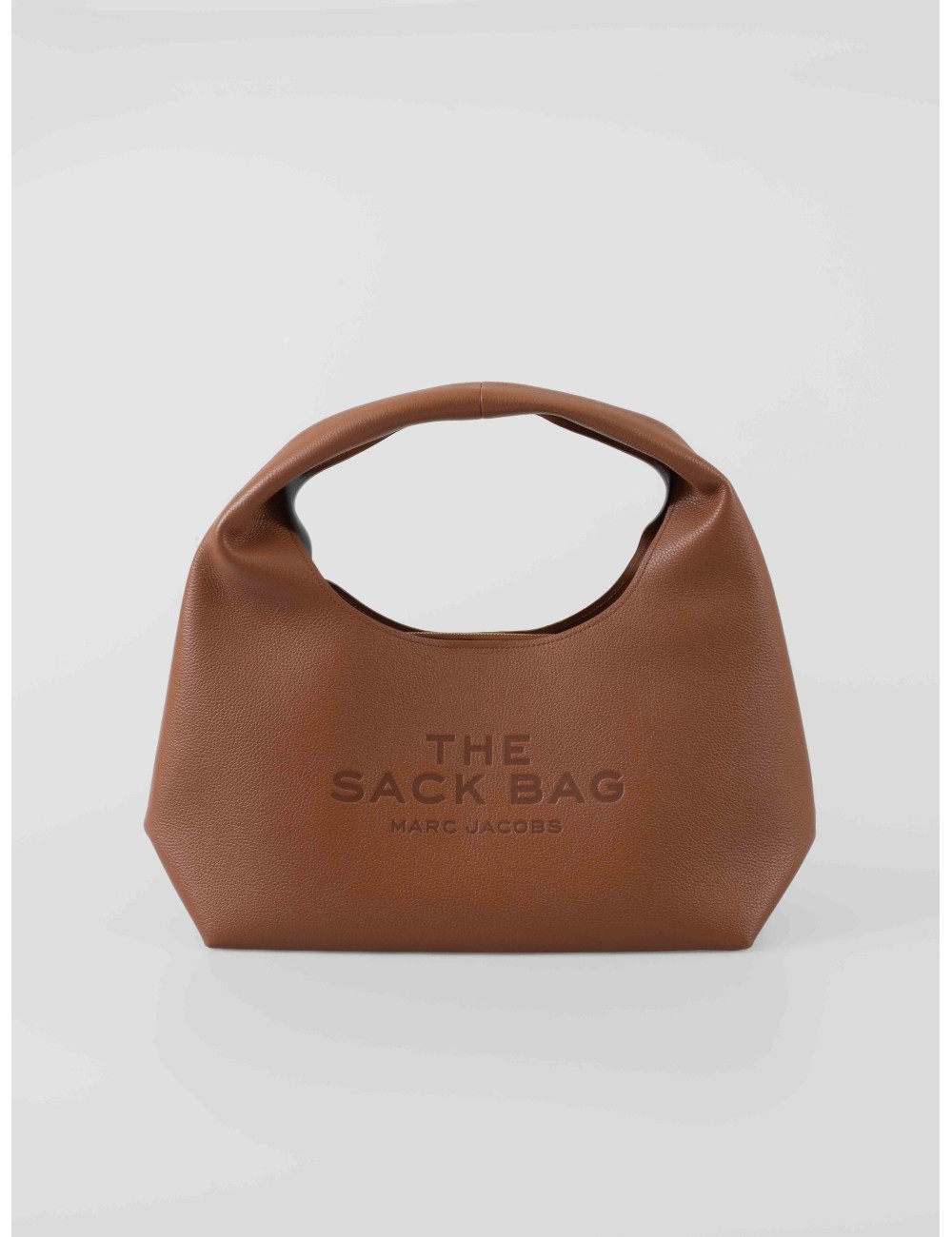 Bolso mujer Marc Jacobs The Sack Bag cuero color Argan Oil con cierre magnético y asa superior - MARFRANC