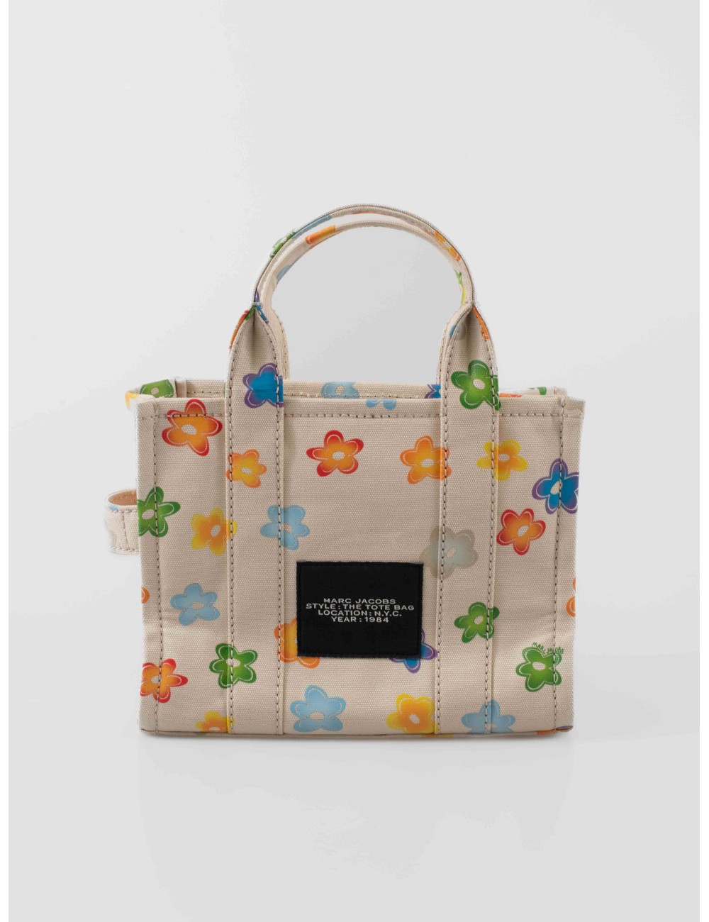 Bolso The Canvas Small Marc Jacobs blanco multi mujer - MARFRANC