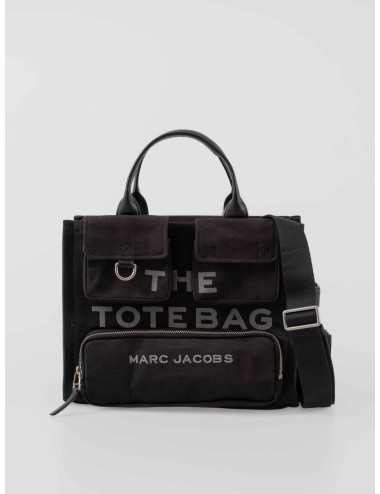 bolso negro Marc Jacobs THE CARGO CANVAS MEDIUM mujer - MARFRANC
