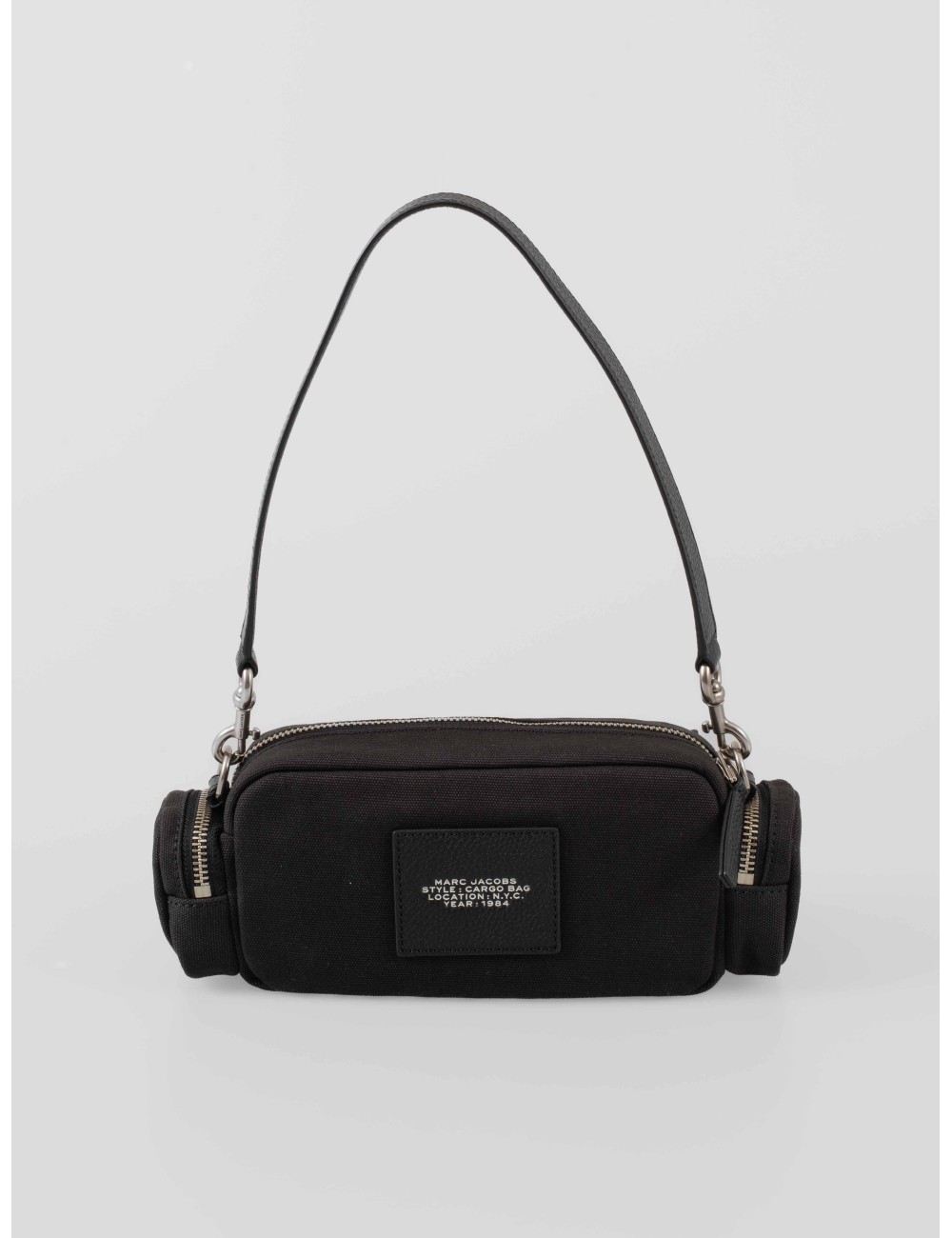 bolso marc jacobs negro the cargo bag mujer- MARFRANC