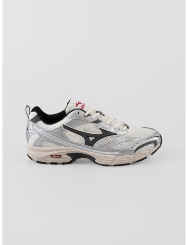 Zapatillas Mizuno MXR Sport hombre blanco plateado vista lateral - MARFRANC
