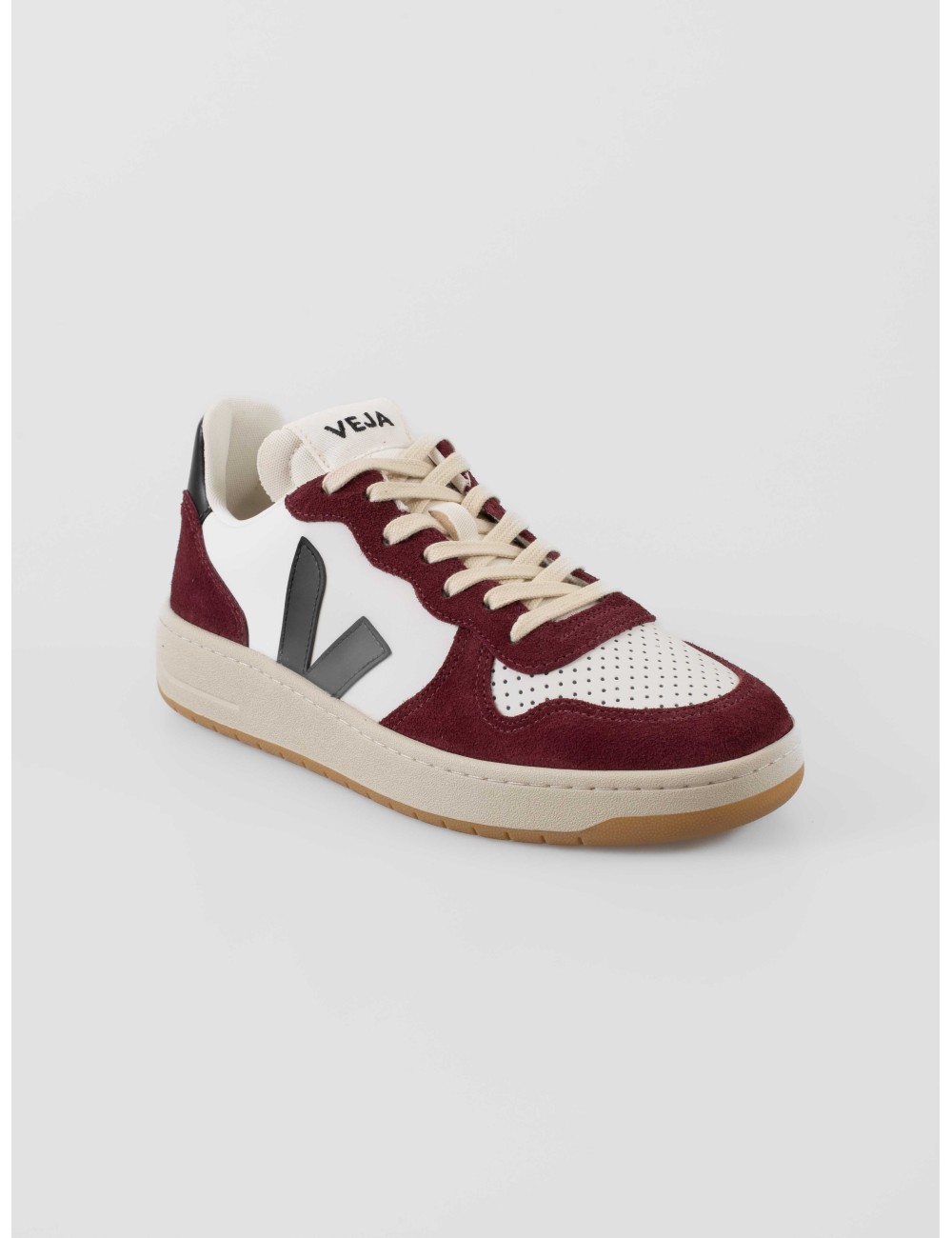 Zapatillas VEJA V-10 PRIME hombre blancas y rojas - MARFRANC Zapatillas VEJA V-10 PRIME hombre blancas y rojas - MARFRANC