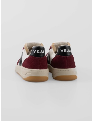 Zapatillas VEJA V-10 PRIME hombre blancas y rojas - MARFRANC