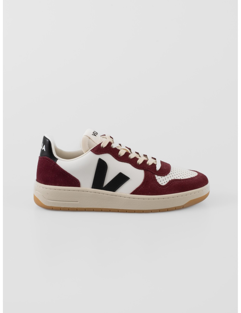Zapatillas VEJA V-10 PRIME hombre blancas y rojas - MARFRANC Zapatillas VEJA V-10 PRIME hombre blancas y rojas - MARFRANC