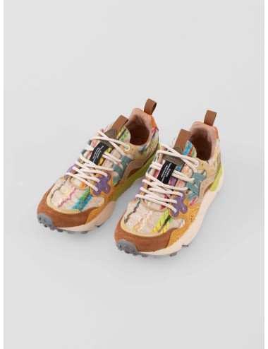 Zapatillas Yamano 3 de Flower Mountain para mujer en color Mud-Warm Orange - MARFRANC