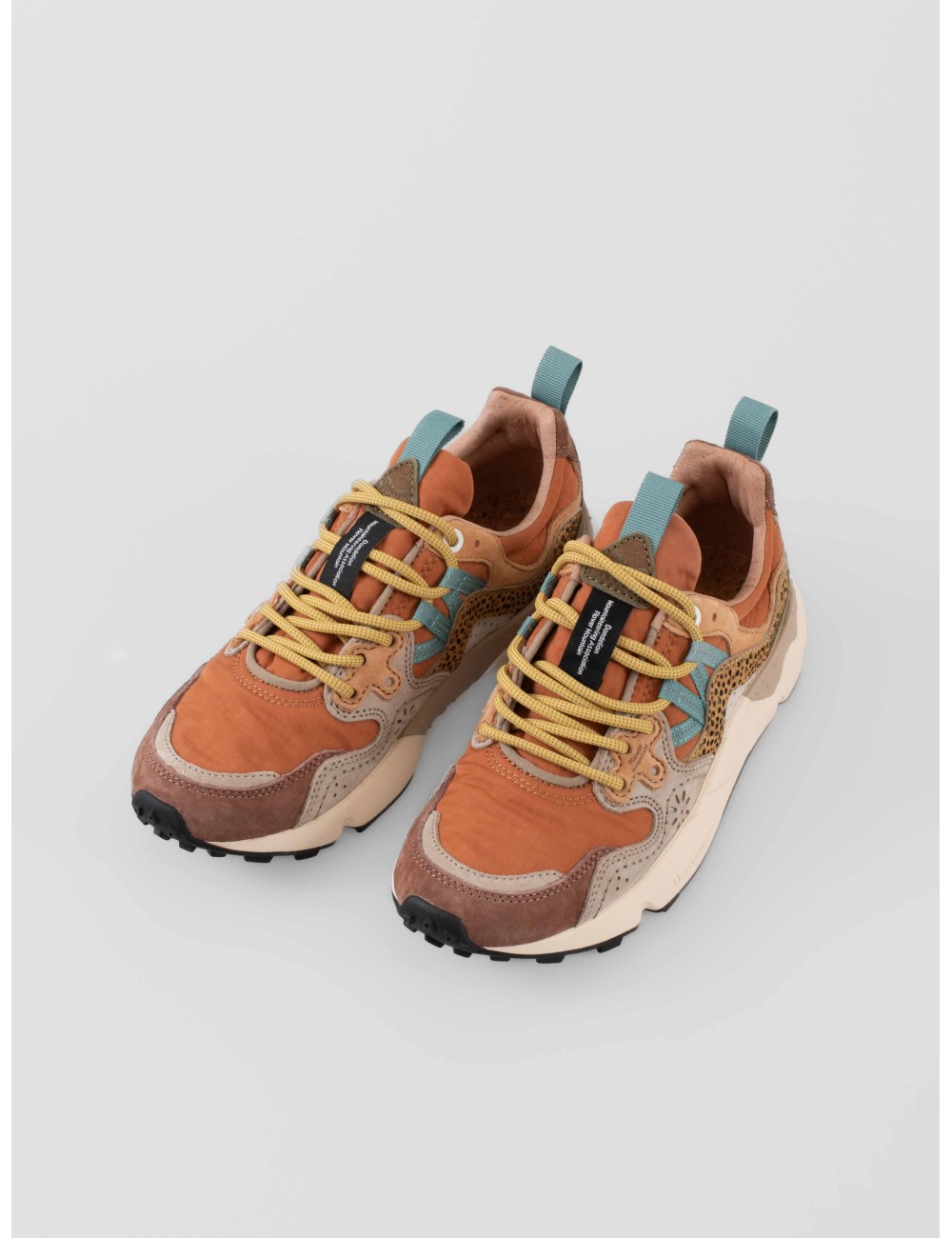 Zapatillas Yamano 3 de Flower Mountain para mujer en color Dark-Grey-Mud - MARFRANC