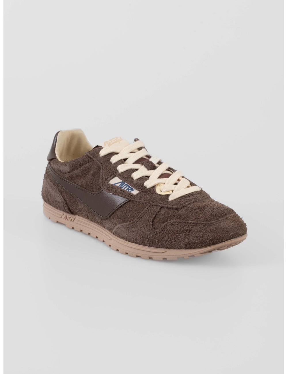 Zapatillas Windspin de Autry en ante marrón para mujer - MARFRANC