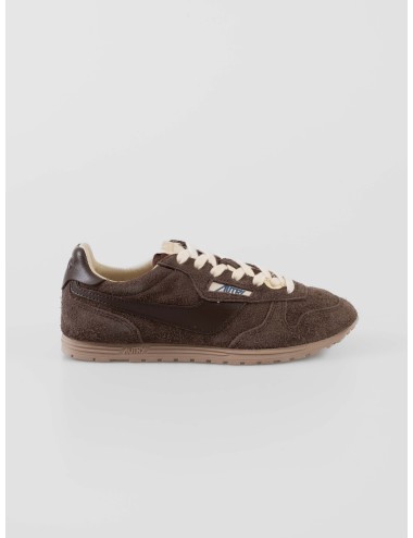 Zapatillas Windspin de Autry en ante marrón para mujer - MARFRANC