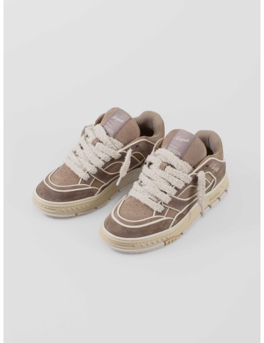 Zapatillas Axel Arigato AREA LO beige hombre retro cuero - MARFRANC