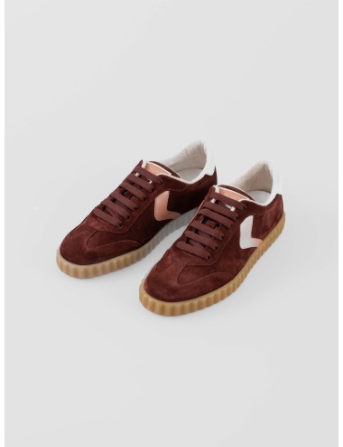 Zapatillas mujer Voile Blanche INES SUEDE empeine textil suela goma estriada confort estilo urbano - MARFRANC