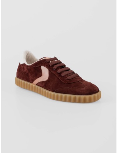 Zapatillas mujer Voile Blanche INES SUEDE empeine textil suela goma estriada confort estilo urbano - MARFRANC