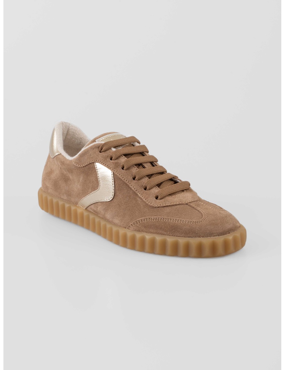 Zapatillas mujer Voile Blanche INES SUEDE empeine textil suela goma estriada confort estilo urbano - MARFRANC