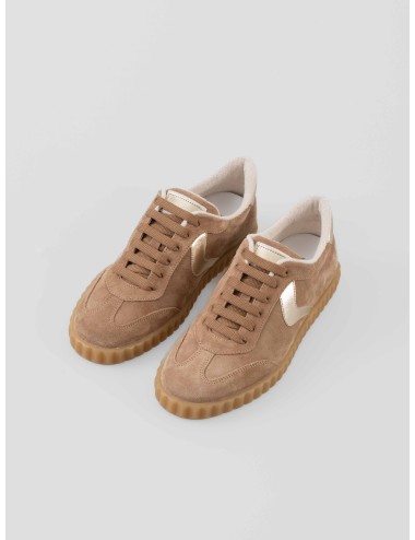 Zapatillas mujer Voile Blanche INES SUEDE empeine textil suela goma estriada confort estilo urbano - MARFRANC