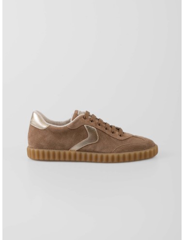 Zapatillas mujer Voile Blanche INES SUEDE empeine textil suela goma estriada confort estilo urbano - MARFRANC