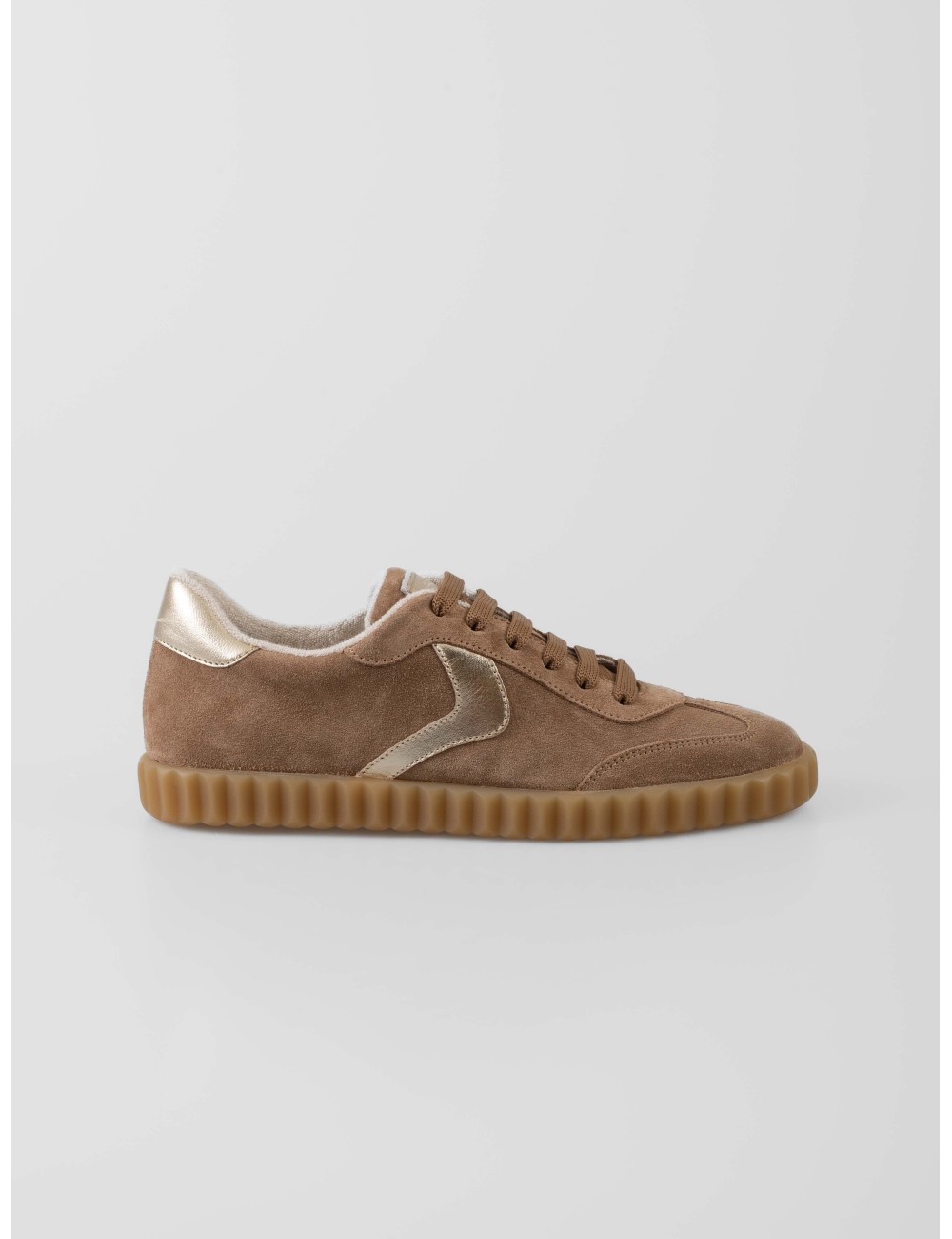 Zapatillas mujer Voile Blanche INES SUEDE empeine textil suela goma estriada confort estilo urbano - MARFRANC