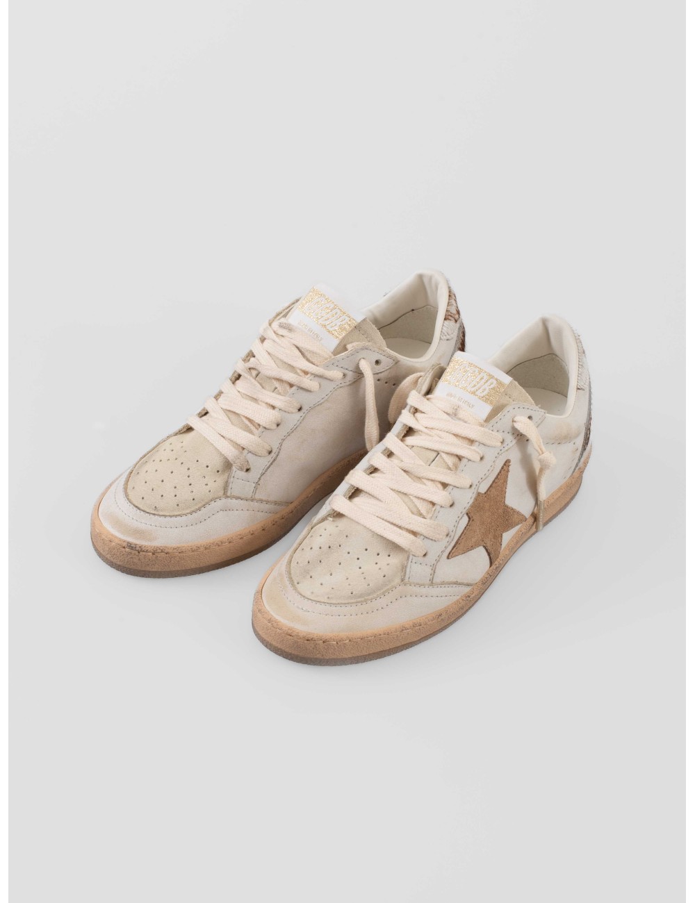 Zapatillas Ballstar Suede Horsy de Golden Goose para mujer - MARFRANC