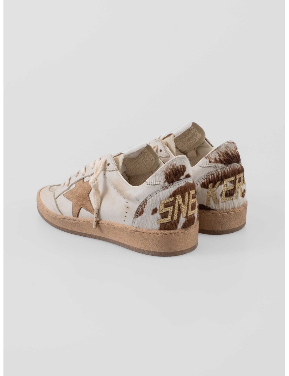 Zapatillas Ballstar Suede Horsy de Golden Goose para mujer - MARFRANC
