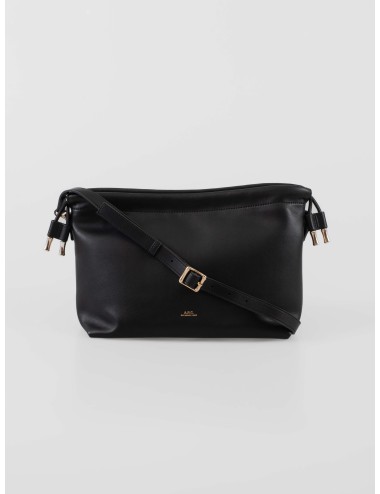 Bolso negro PUAAT de A.P.C. con cierre magnético y diseño minimalista para mujer - MARFRANC