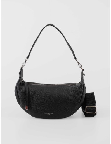 Bolso Aisha Gianni Chiarini piel negro mujer cierre cremallera - MARFRANC