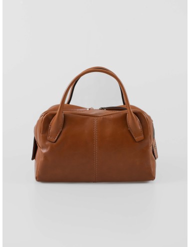 Bolso Emily Gianni Chiarini cuoio de piel con diseño baúl - MARFRANC