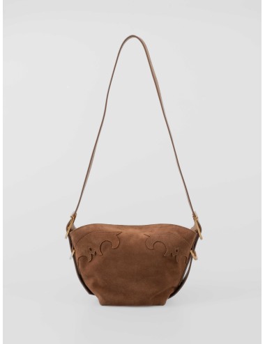 el Bolso Baby Jane Western de Zadig & Voltaire, en ante marrón - MARFRANC