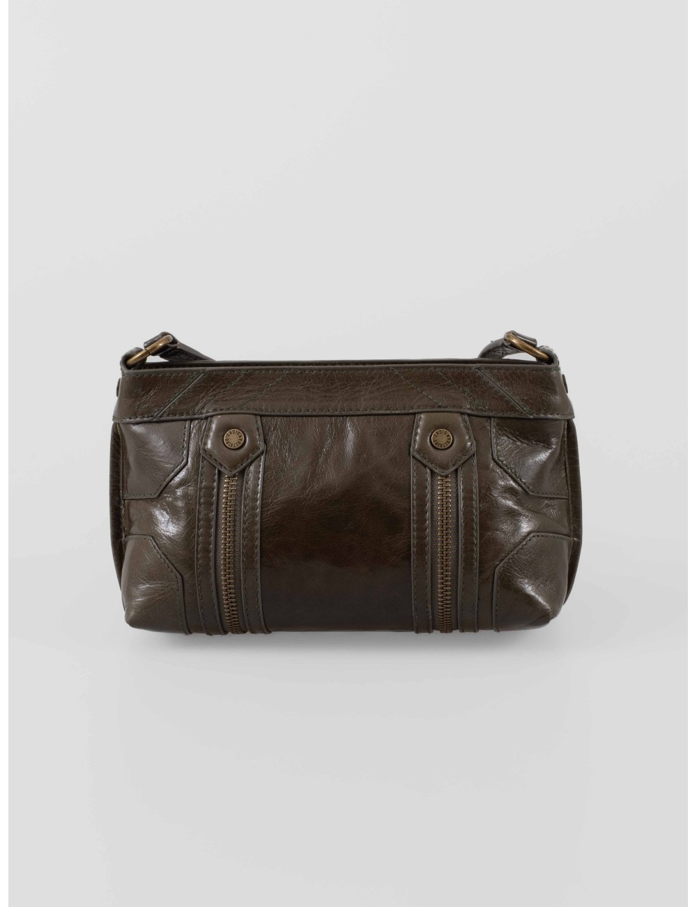 bolso pequeño de piel Zadig & Voltaire Sunny Mood Verde mujer - MARFRANC