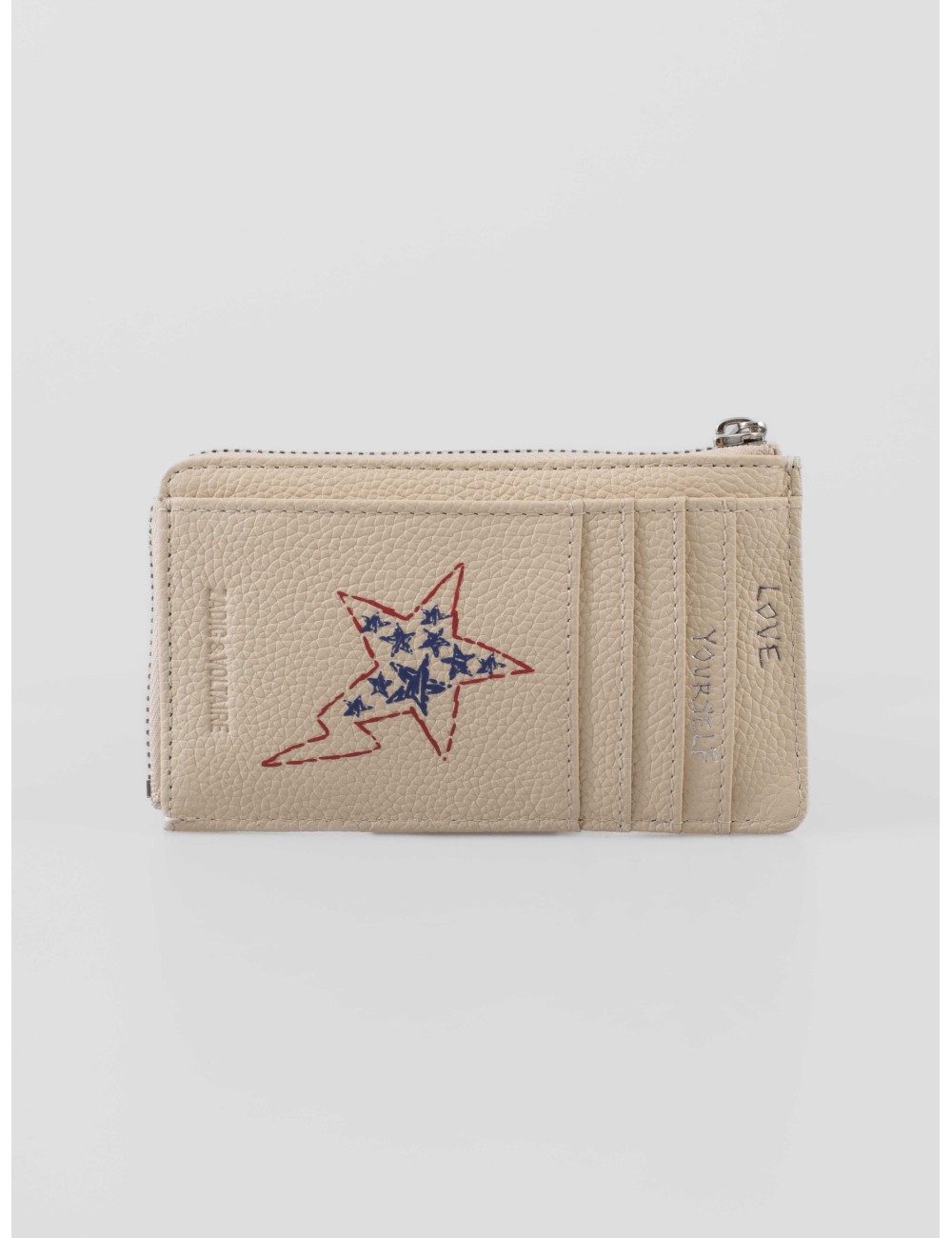 Tarjetero ZV Card America Flash Zadig\&Voltaire de piel con alas - MARFRANC Tarjetero ZV Card America Flash Zadig\&Voltaire de piel con alas - MARFRANC