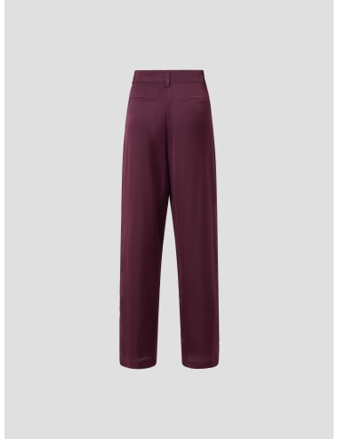 Pantalón Charly en color prune de ba&sh para mujer - MARFRANC