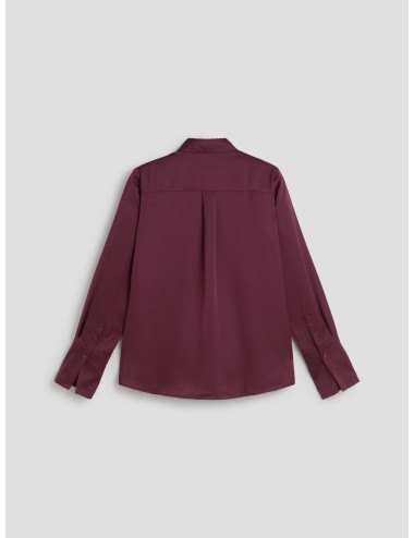 camisa mujer Canoli prune ba\&sh fluida y elegante - MARFRANC