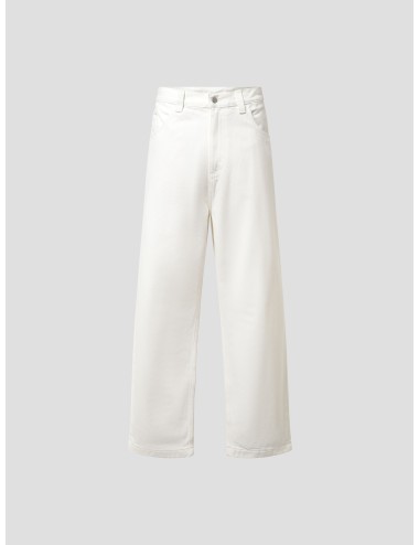 Pantalón Carhartt Brandon Pant blanco hombre 100% algodón corte recto - MARFRANC
