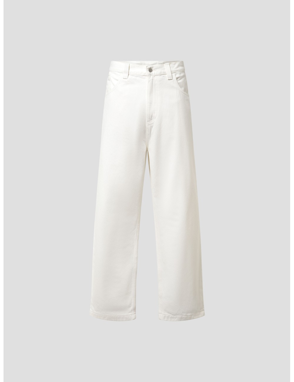 Pantalón Carhartt Brandon Pant blanco hombre 100% algodón corte recto - MARFRANC