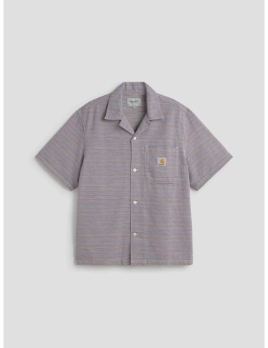 Camisa Gellar Carhartt hombre multicolor corte holgado rayas - MARFRANC