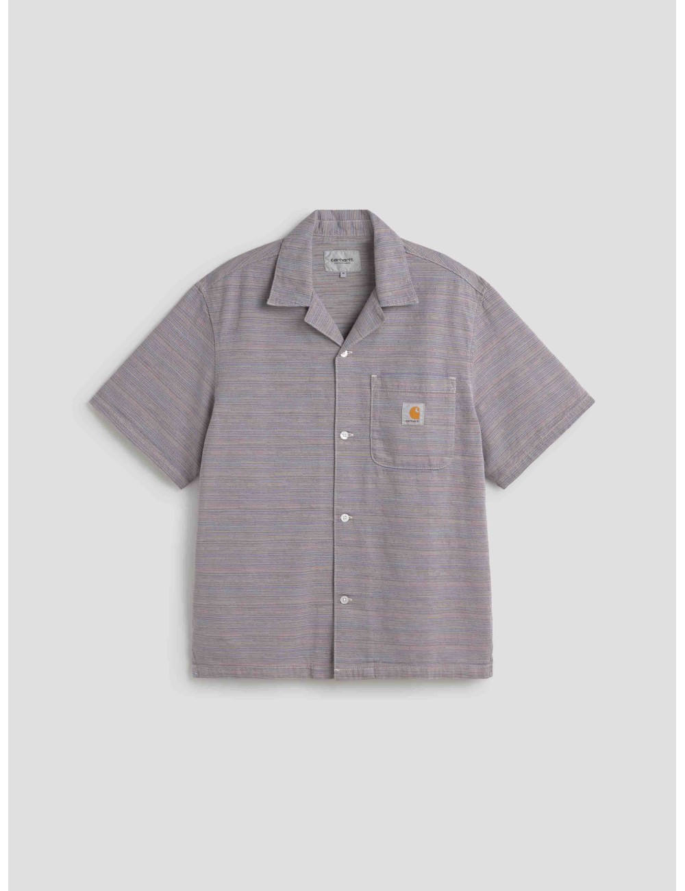 Camisa Gellar Carhartt hombre multicolor corte holgado rayas - MARFRANC