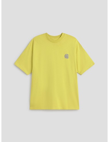 Camiseta Helix Carhartt verde hombre corte holgado con estampado trasero - MARFRANC