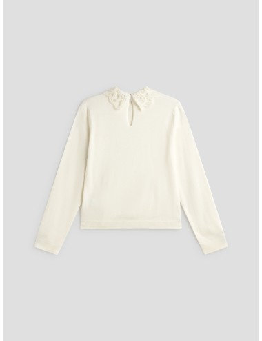 Este jersey de Fabiana Filippi para mujer en tono blanco/gris claro - MARFRANC