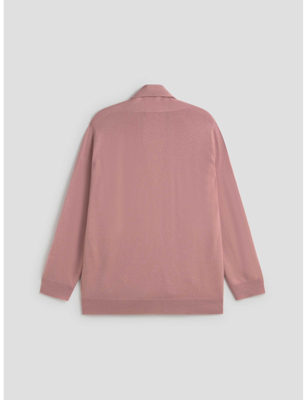 Jersey-abrigo de Fabiana Filippi en tono rosa suave - MARFRANC Jersey-abrigo de Fabiana Filippi en tono rosa suave - MARFRANC
