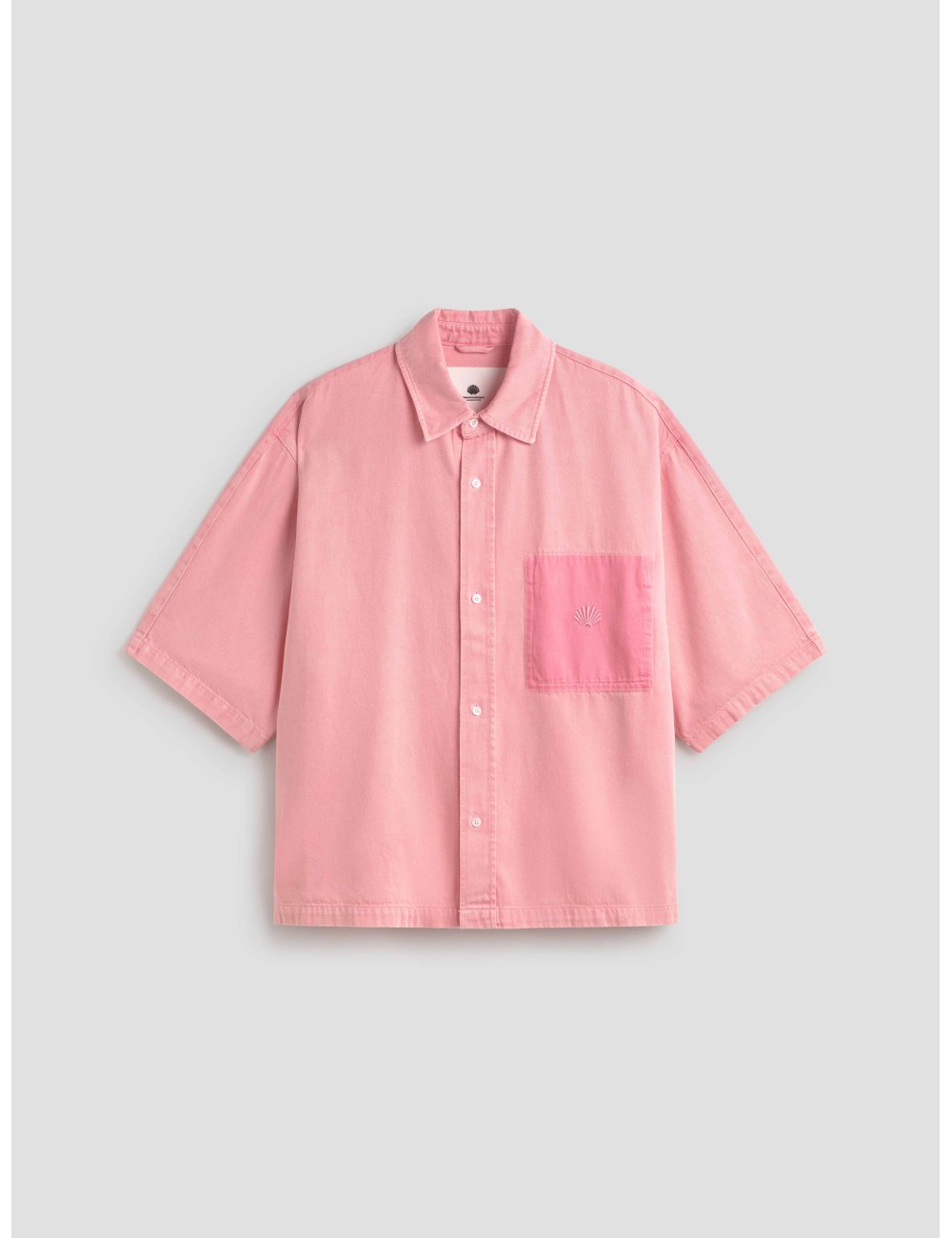 Camisa Denim Rosebloom rosa de New Amsterdam para hombre - MARFRANC Camisa Denim Rosebloom rosa de New Amsterdam para hombre - MARFRANC