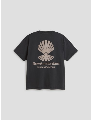 Camiseta Oyster de New Amsterdam Studios en negro - MARFRANC