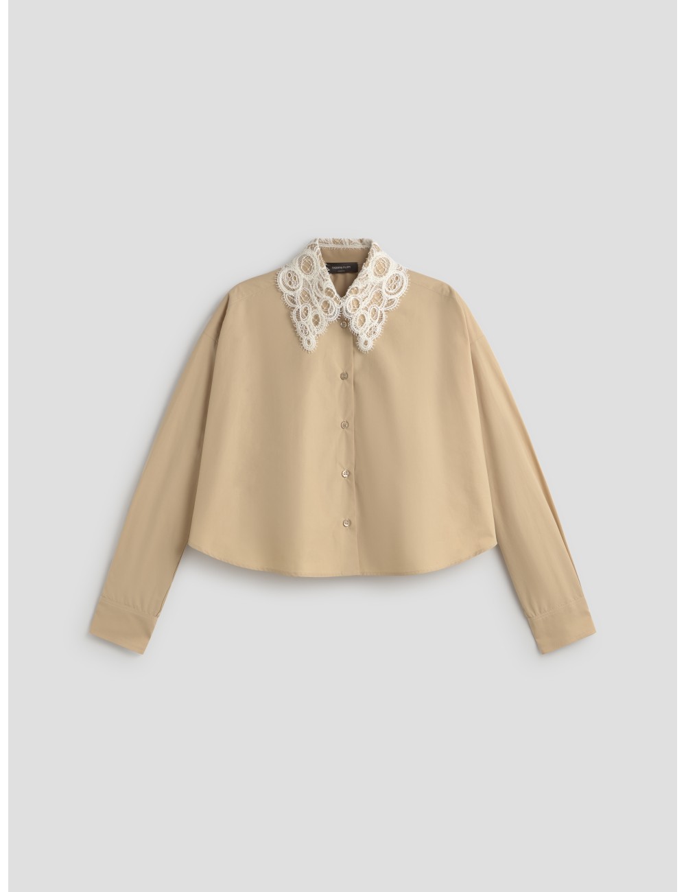 Camisa beige de Fabiana Filippi - MARFRANC