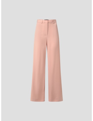 Pantalón ancho para mujer de la firma Fabiana Filippi en delicado tono rosa - MARFRANC