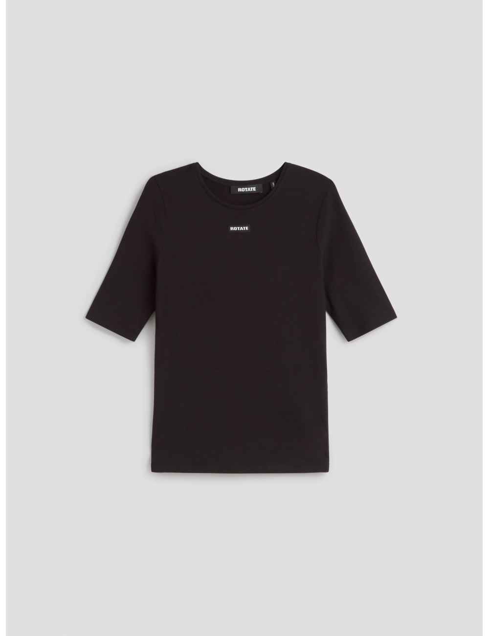 camiseta negra ROTATE manga corta mujer - MARFRANC camiseta negra ROTATE manga corta mujer - MARFRANC