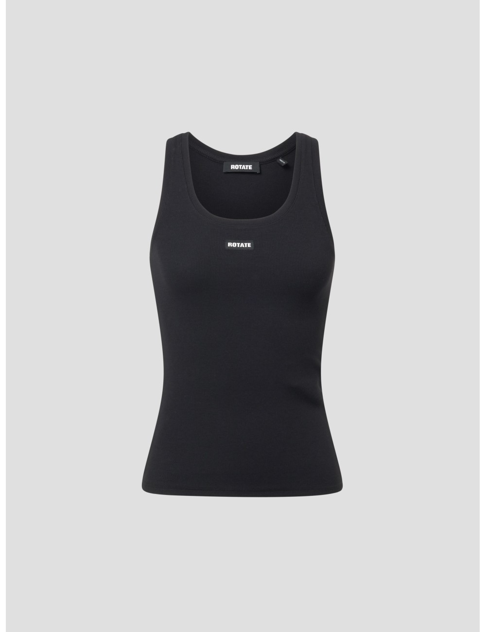 camiseta tirantes negra mujer ROTATE algodón orgánico - MARFRANC camiseta tirantes negra mujer ROTATE algodón orgánico - MARFRANC