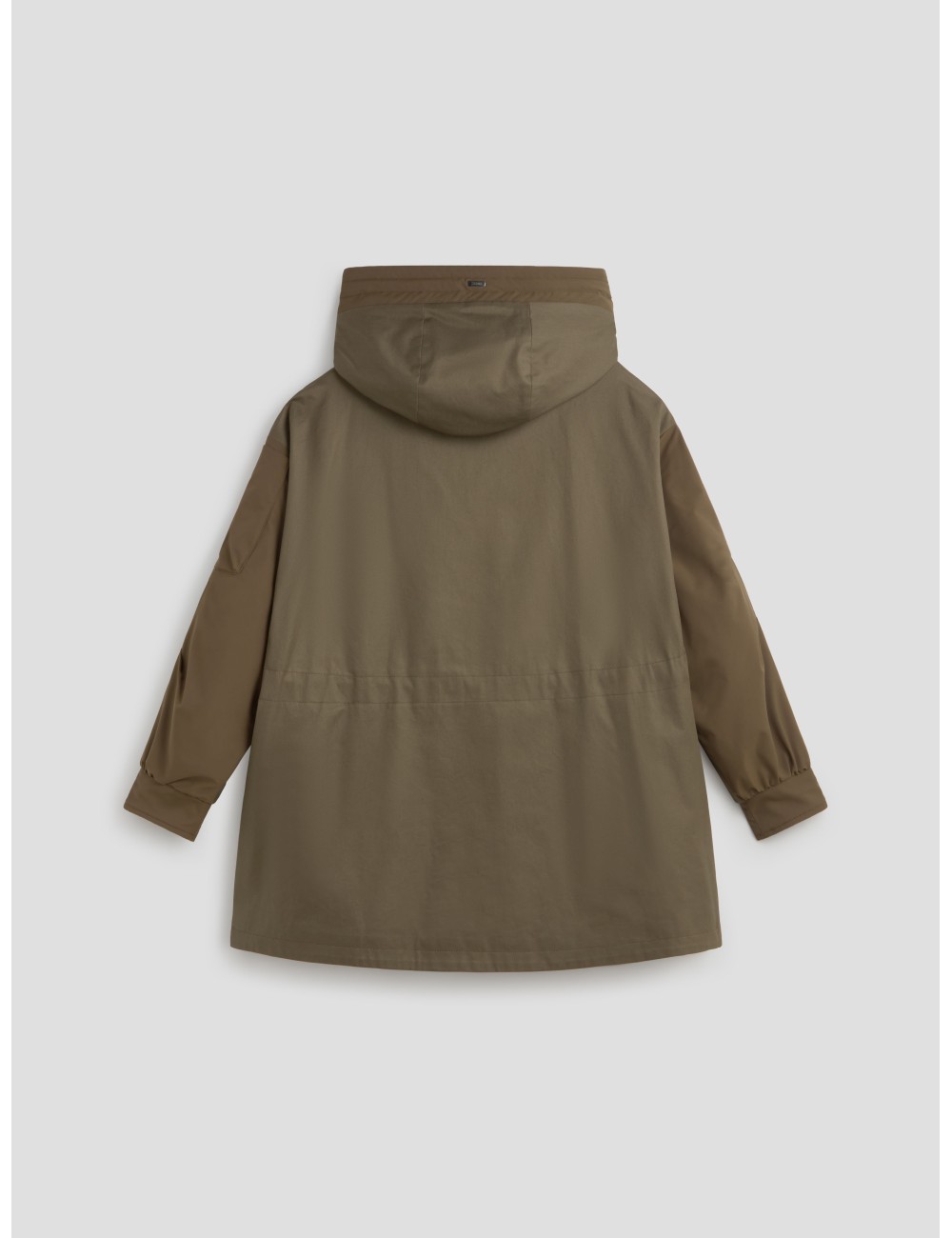 Abrigo de Herno en verde militar para mujer - MARFRANC