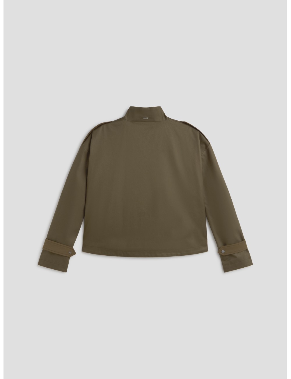 Abrigo de Herno en verde militar para mujer - MARFRANC Abrigo de Herno en verde militar para mujer - MARFRANC