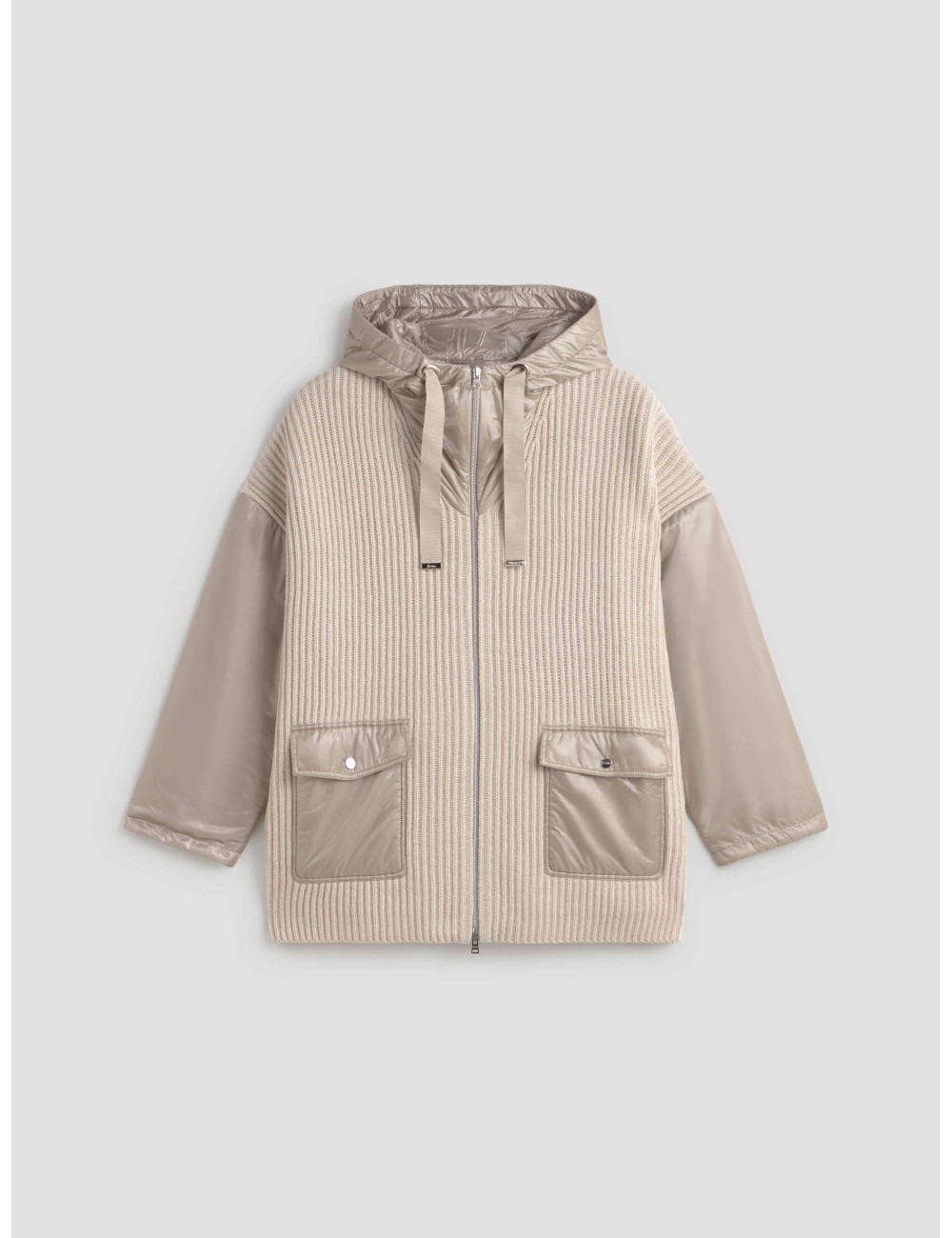 chaqueta de lana Herno color chantilly para mujer - MARFRANC