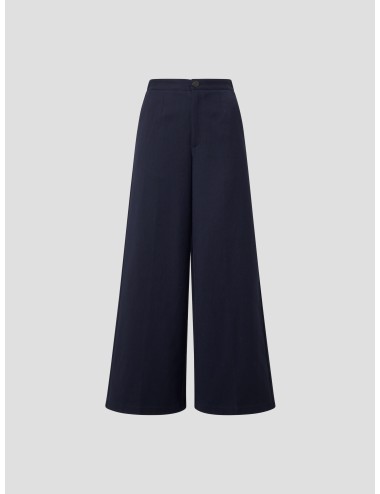 pantalones azul marino forte_forte mujer estilo boyfriend - MARFRANC