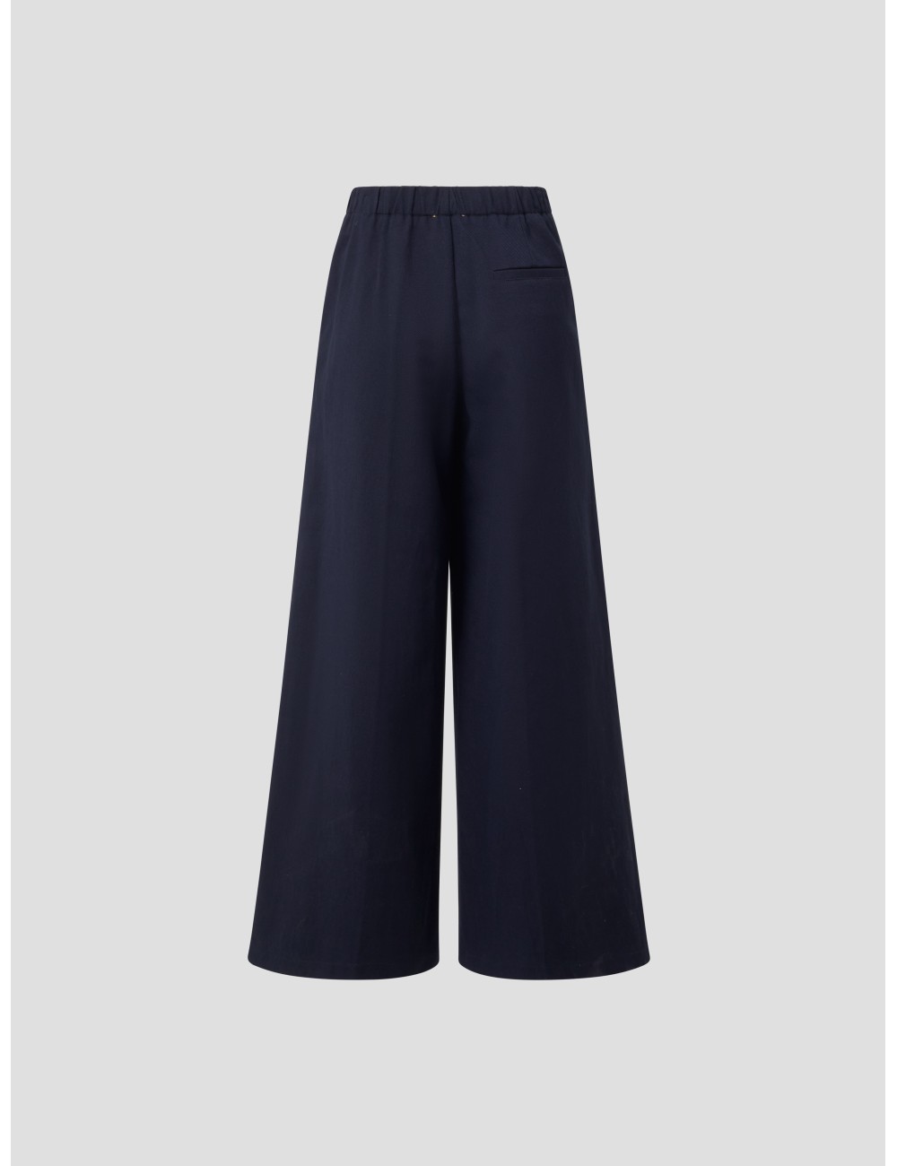 pantalones azul marino forte_forte mujer estilo boyfriend - MARFRANC
