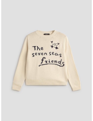 Jersey Nespola blanco de Weekend MaxMara para mujer - MARFRANC
